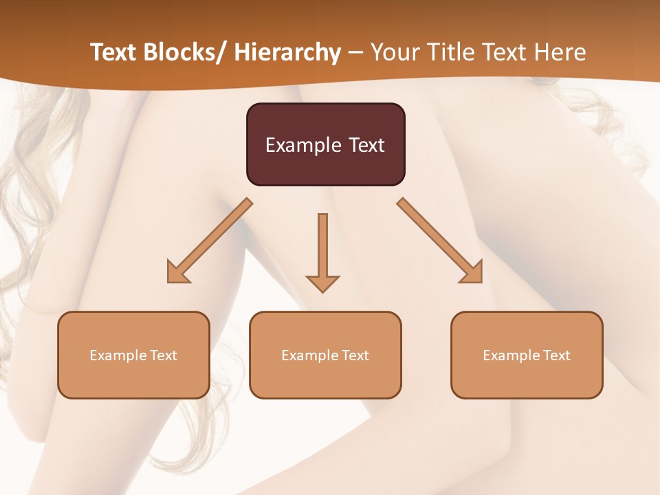 Legs Bodyscape White PowerPoint Template