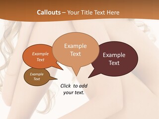Legs Bodyscape White PowerPoint Template