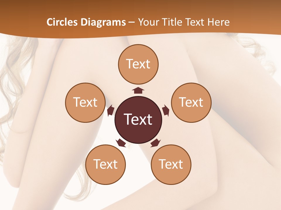 Legs Bodyscape White PowerPoint Template