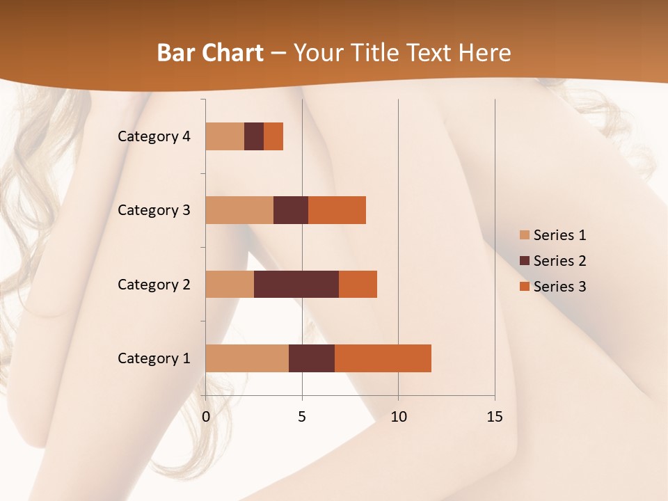 Legs Bodyscape White PowerPoint Template