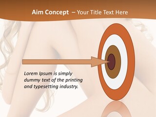 Legs Bodyscape White PowerPoint Template
