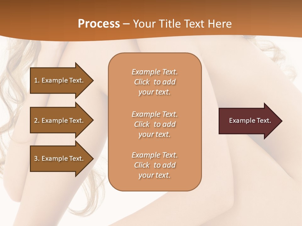 Legs Bodyscape White PowerPoint Template