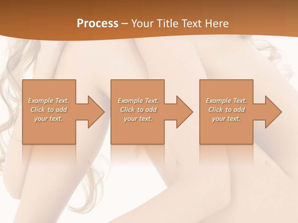 Legs Bodyscape White PowerPoint Template