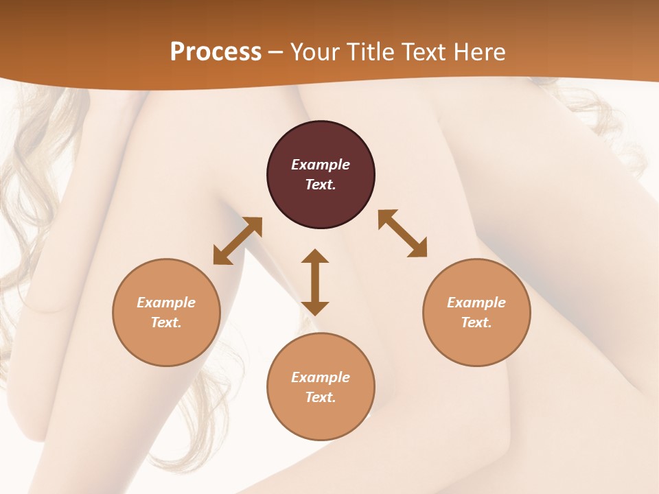 Legs Bodyscape White PowerPoint Template