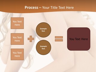 Legs Bodyscape White PowerPoint Template