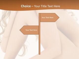 Legs Bodyscape White PowerPoint Template