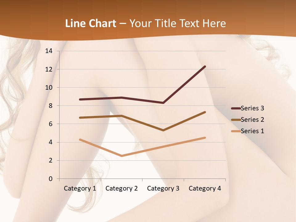 Legs Bodyscape White PowerPoint Template