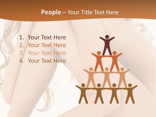 Legs Bodyscape White PowerPoint Template