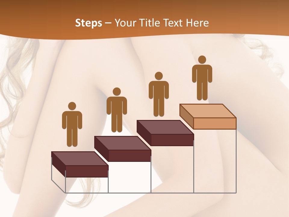 Legs Bodyscape White PowerPoint Template