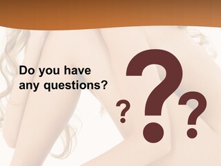 Legs Bodyscape White PowerPoint Template