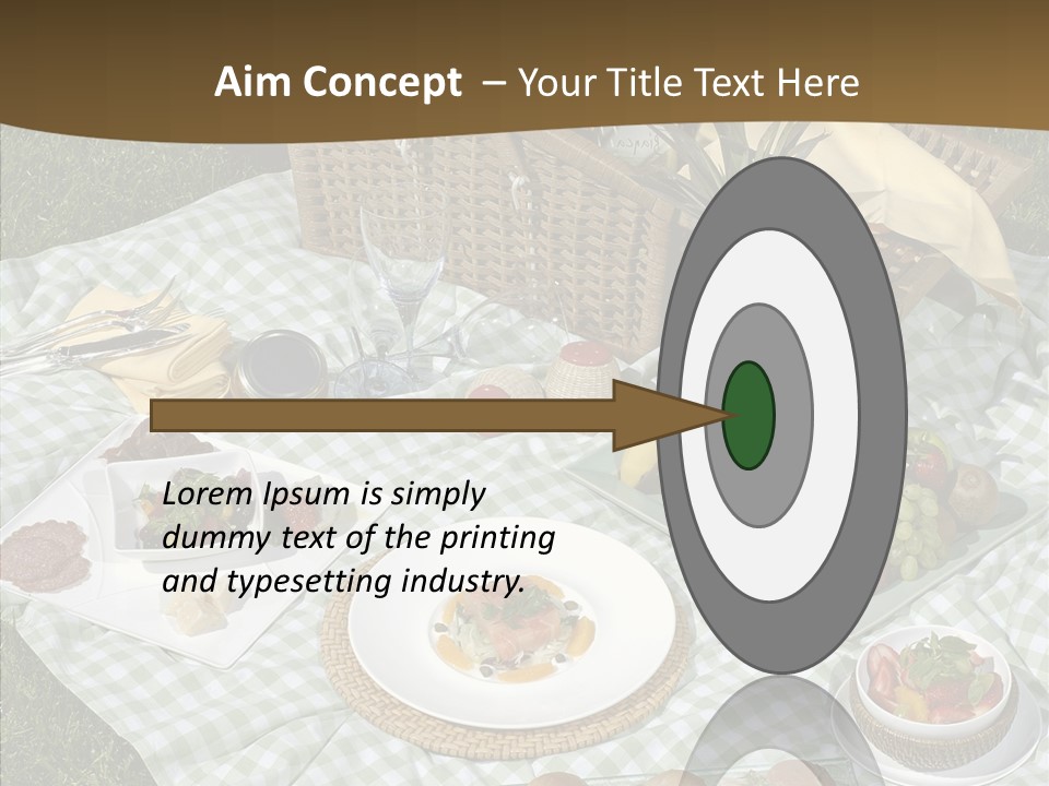 Wine Beverage Wineglass PowerPoint Template