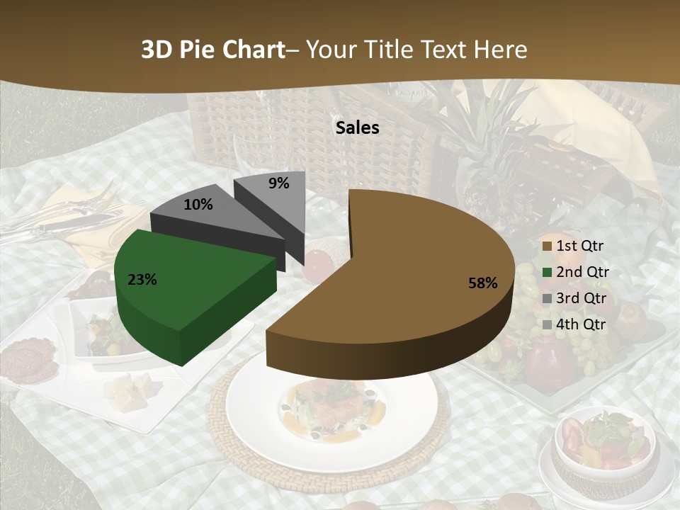 Wine Beverage Wineglass PowerPoint Template