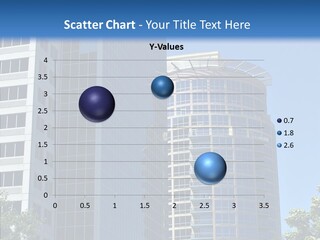 Tall Business Parks PowerPoint Template