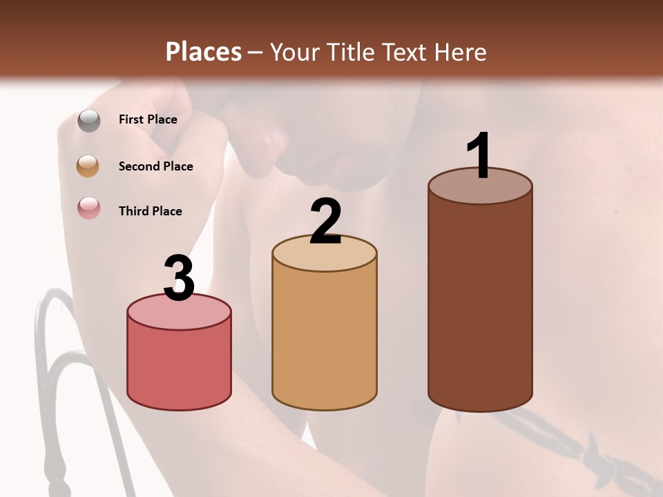 Muscular Arm Pecs PowerPoint Template