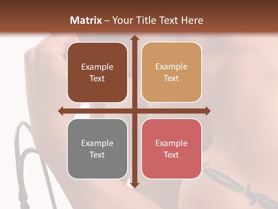 Muscular Arm Pecs PowerPoint Template