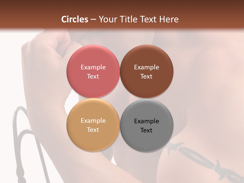 Muscular Arm Pecs PowerPoint Template