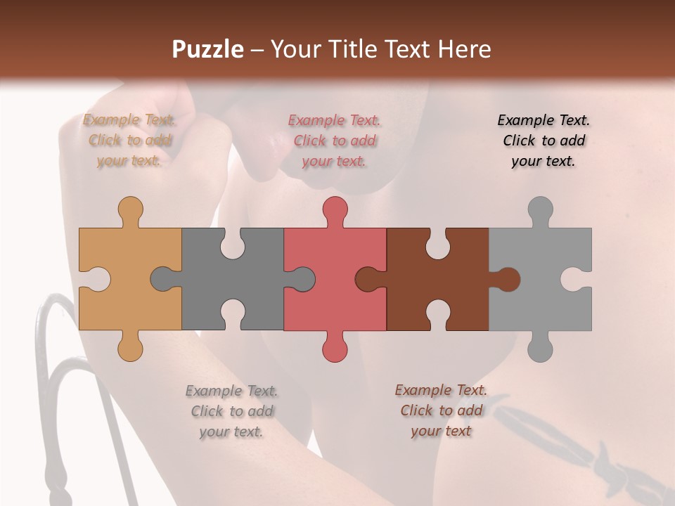 Muscular Arm Pecs PowerPoint Template