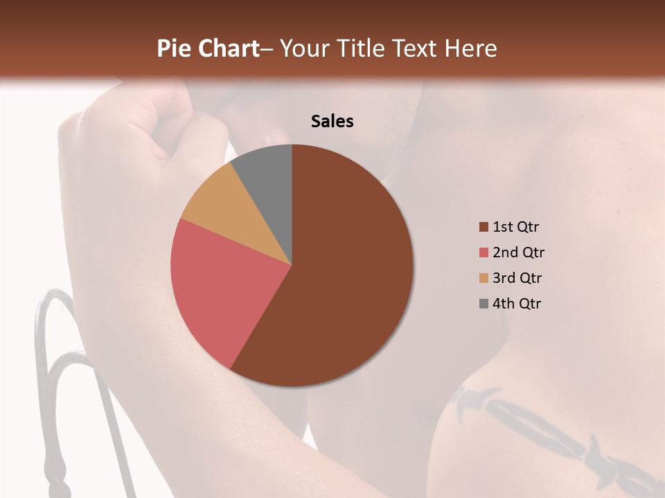 Muscular Arm Pecs PowerPoint Template