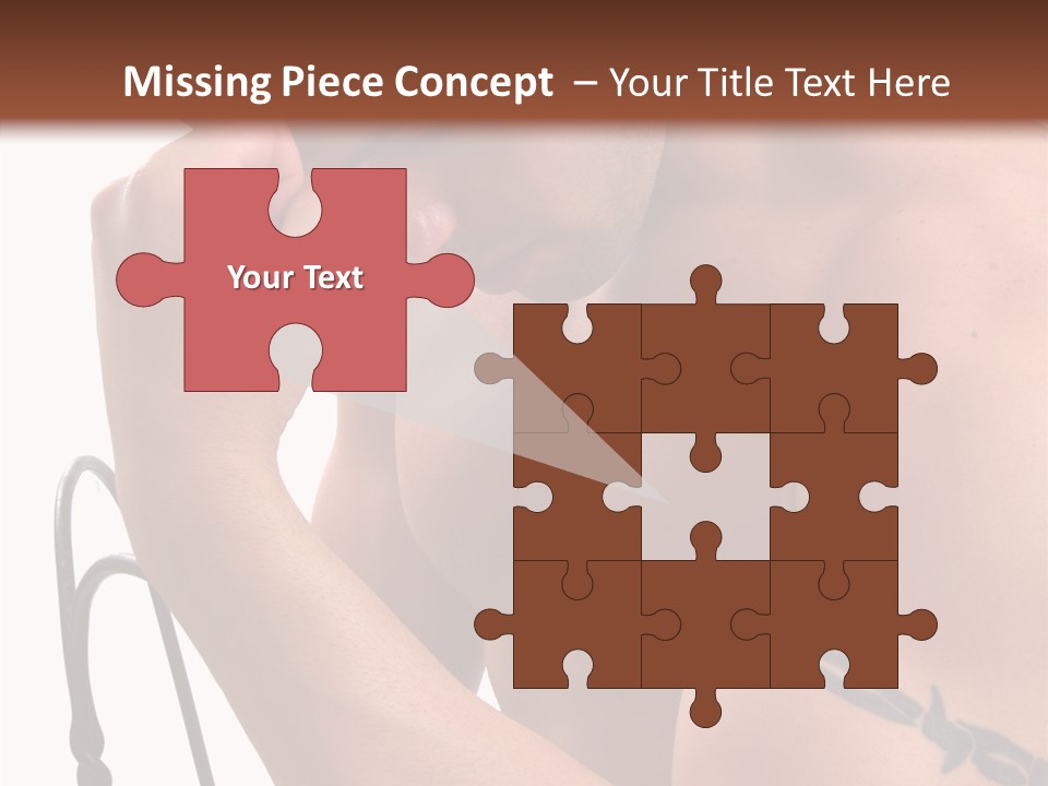 Muscular Arm Pecs PowerPoint Template