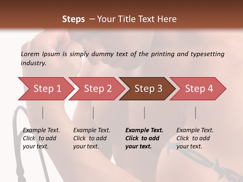 Muscular Arm Pecs PowerPoint Template