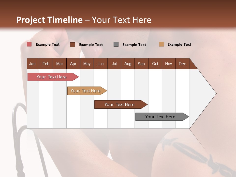 Muscular Arm Pecs PowerPoint Template