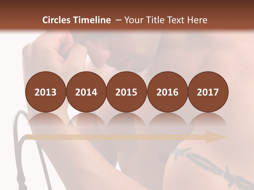 Muscular Arm Pecs PowerPoint Template