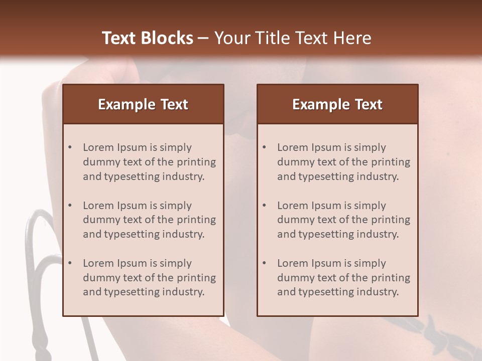 Muscular Arm Pecs PowerPoint Template