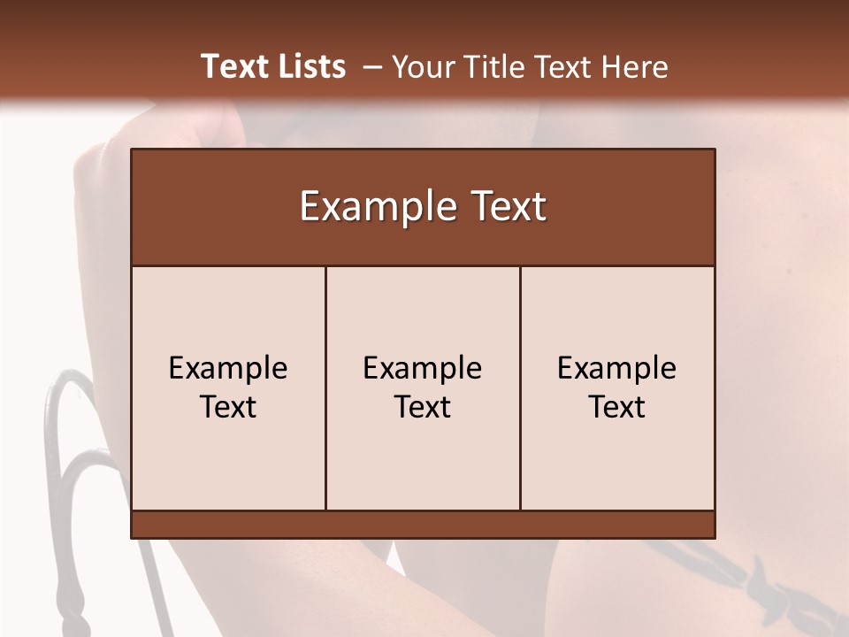 Muscular Arm Pecs PowerPoint Template