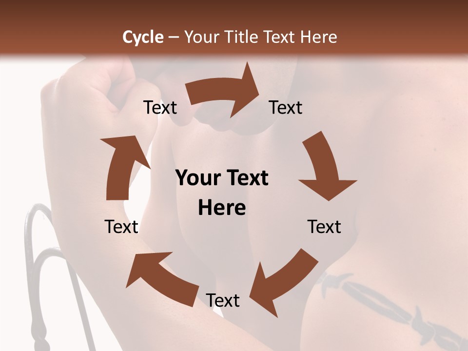 Muscular Arm Pecs PowerPoint Template