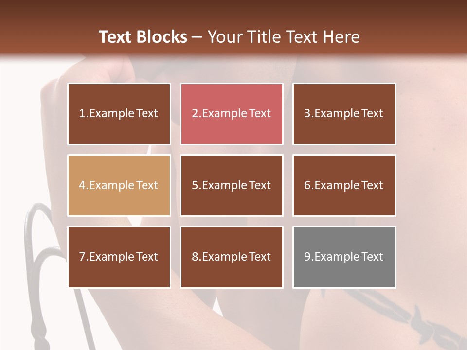 Muscular Arm Pecs PowerPoint Template