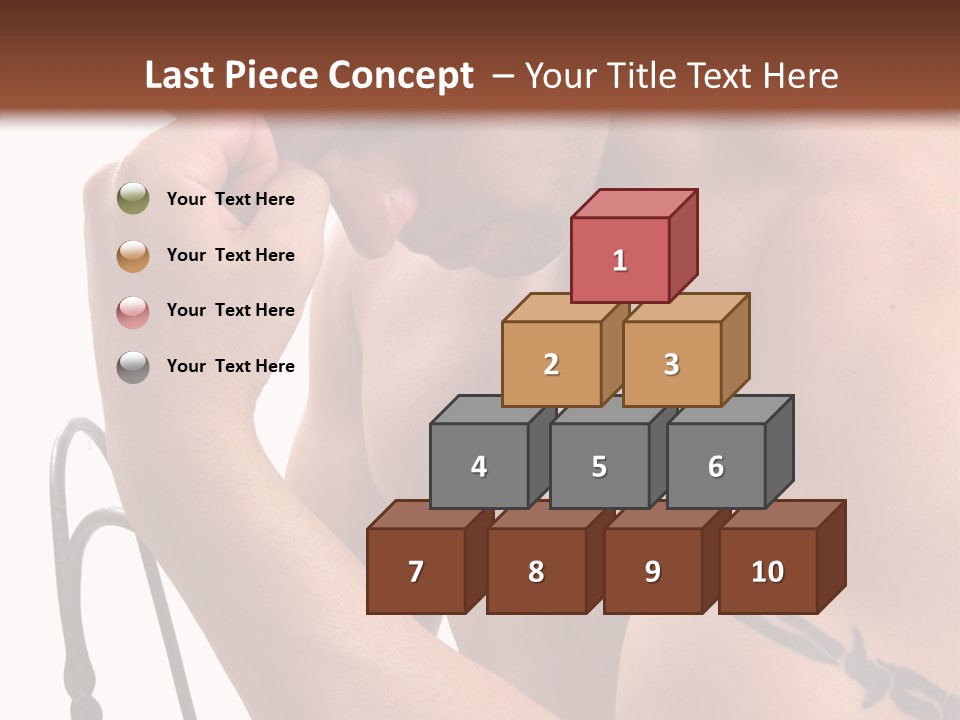 Muscular Arm Pecs PowerPoint Template