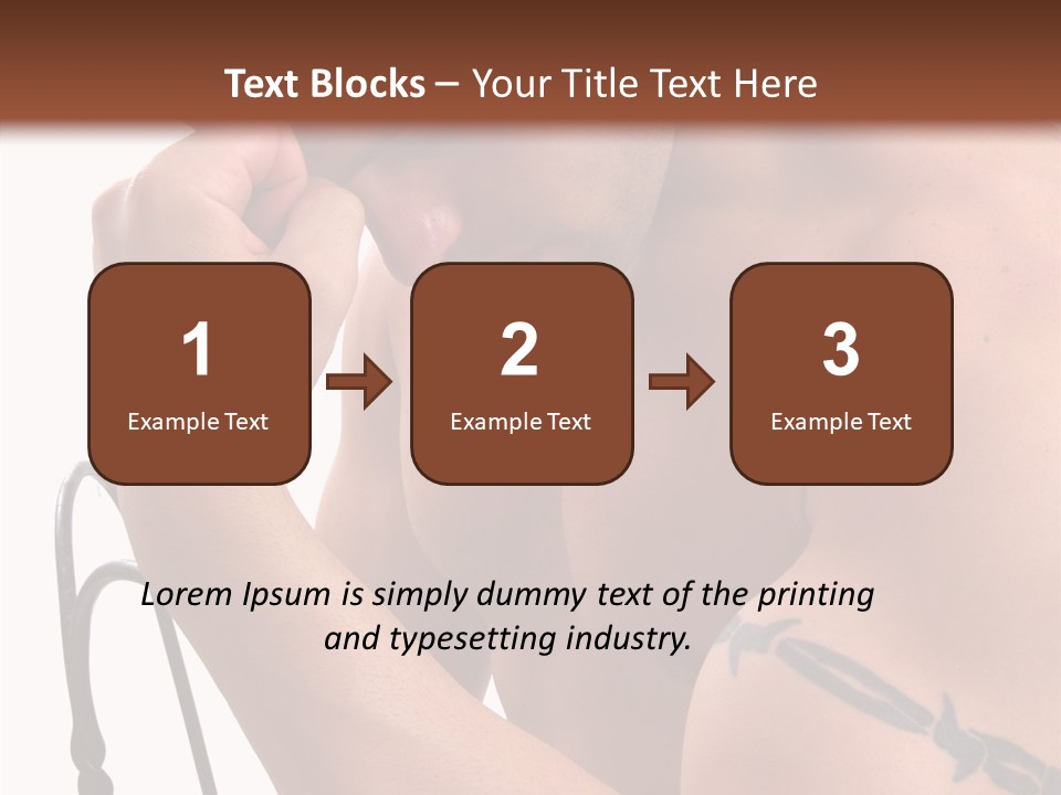 Muscular Arm Pecs PowerPoint Template