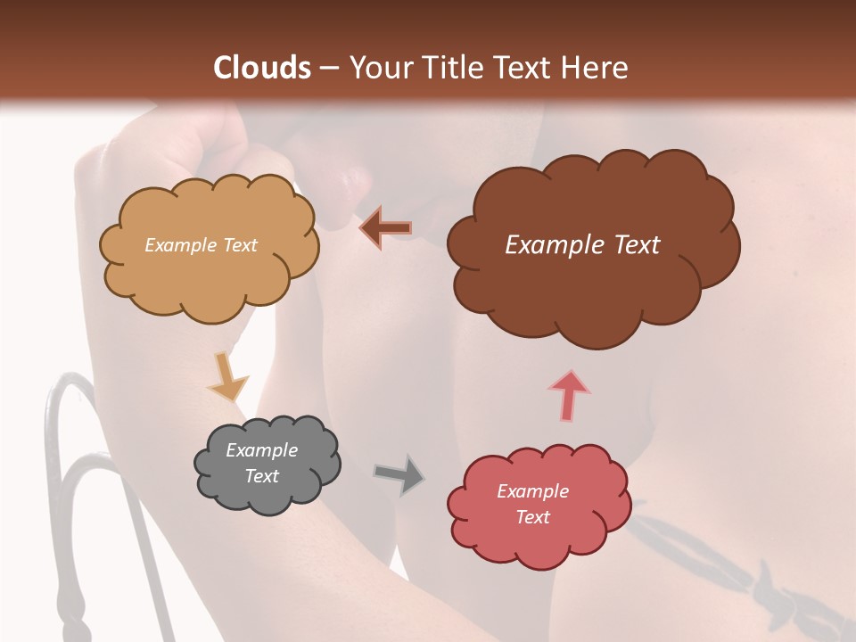 Muscular Arm Pecs PowerPoint Template