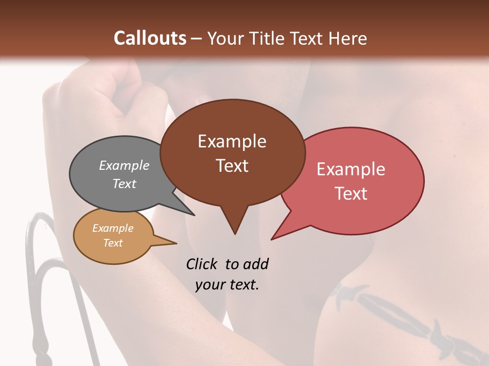 Muscular Arm Pecs PowerPoint Template