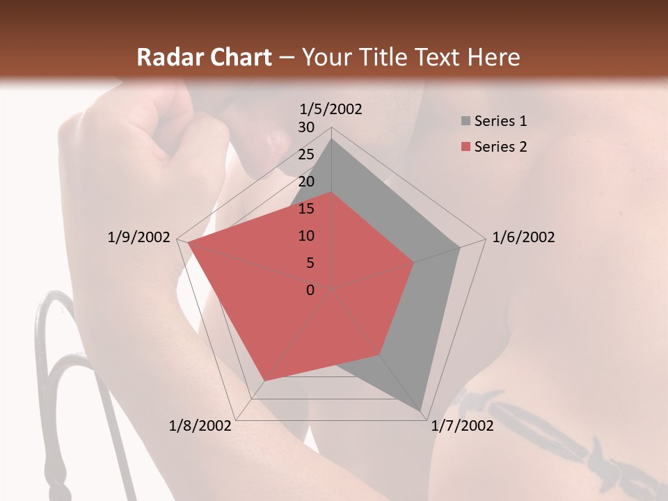 Muscular Arm Pecs PowerPoint Template