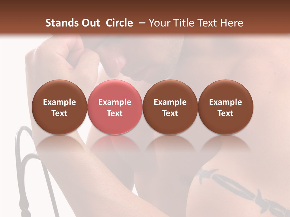 Muscular Arm Pecs PowerPoint Template