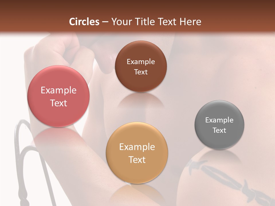 Muscular Arm Pecs PowerPoint Template