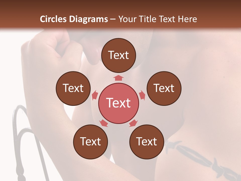 Muscular Arm Pecs PowerPoint Template