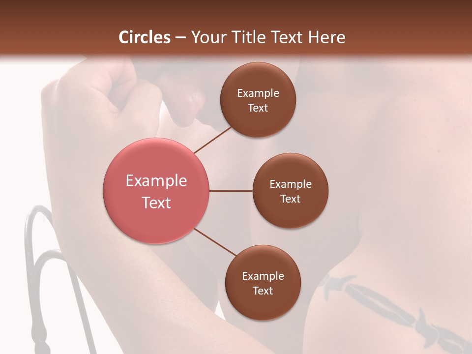 Muscular Arm Pecs PowerPoint Template