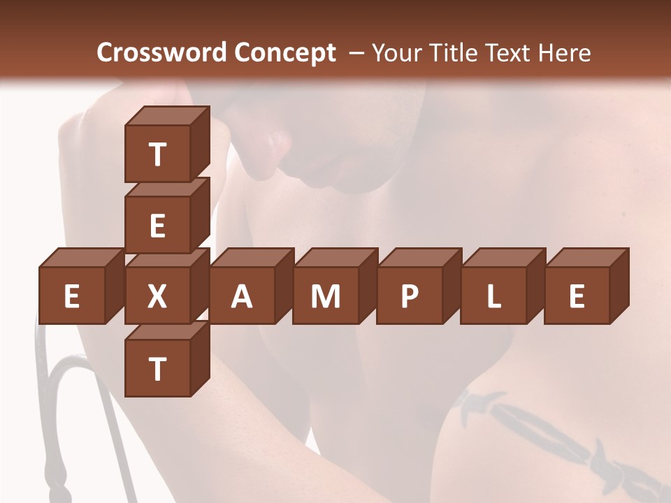 Muscular Arm Pecs PowerPoint Template