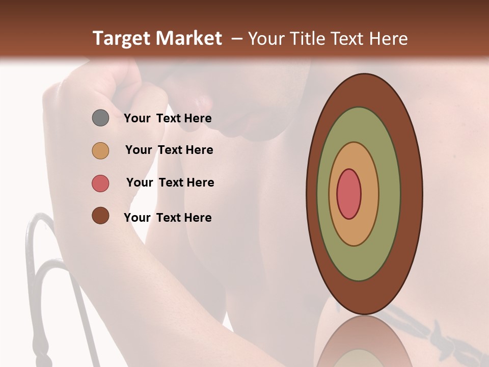 Muscular Arm Pecs PowerPoint Template