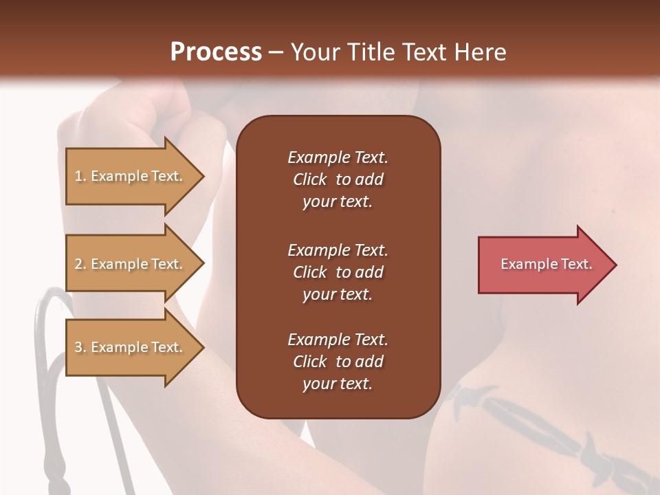 Muscular Arm Pecs PowerPoint Template