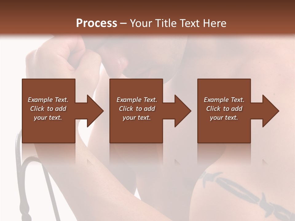 Muscular Arm Pecs PowerPoint Template