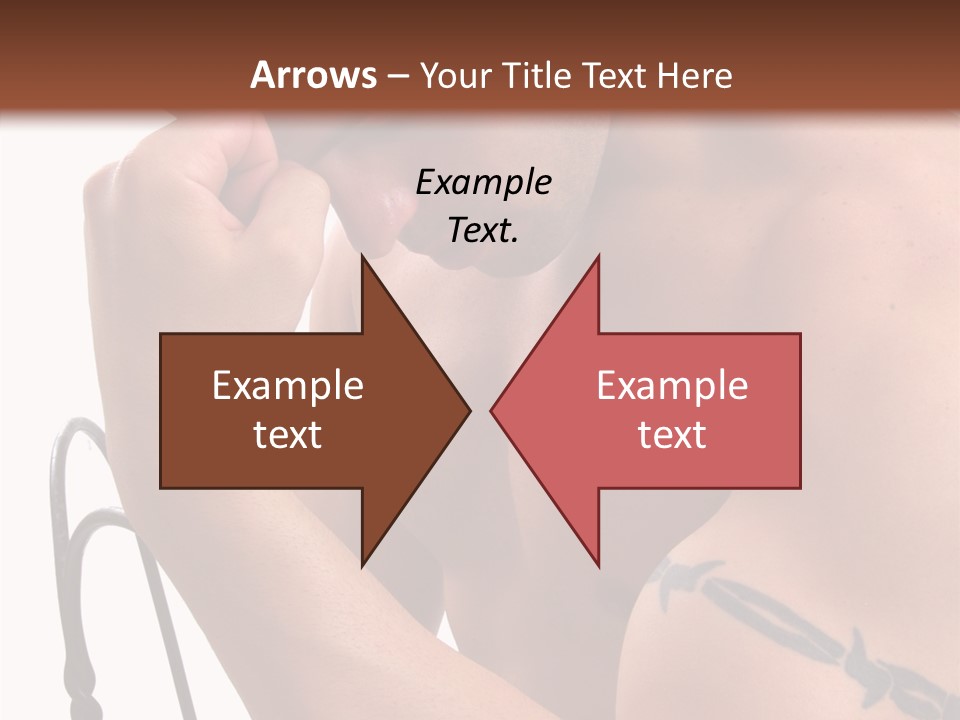 Muscular Arm Pecs PowerPoint Template