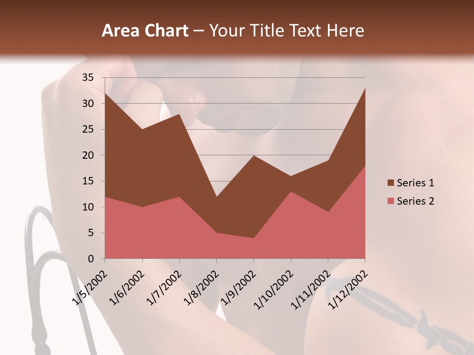 Muscular Arm Pecs PowerPoint Template