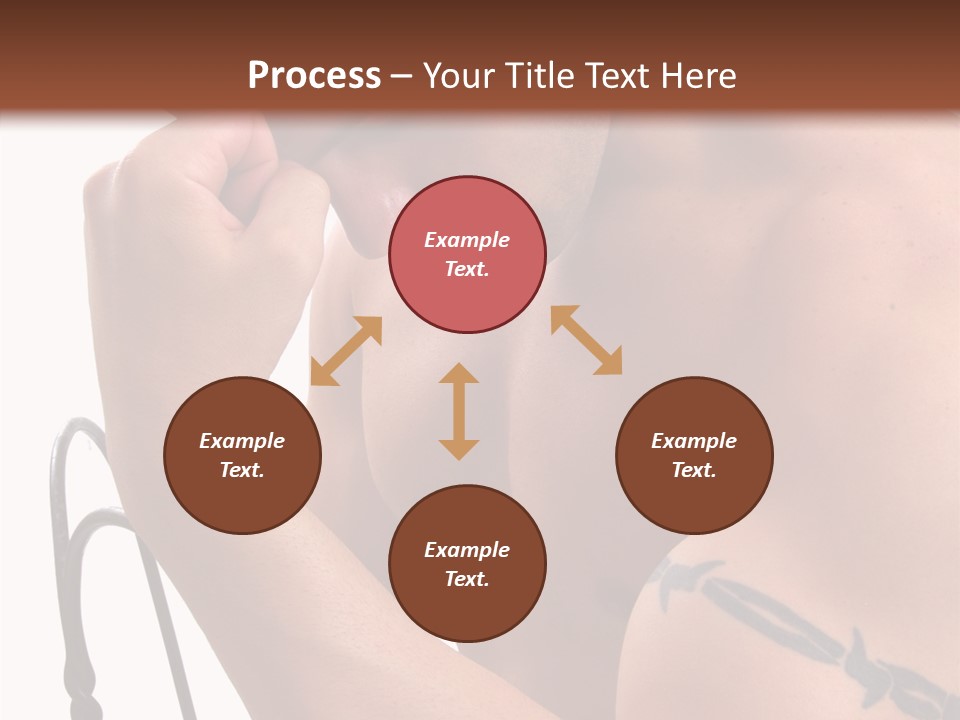 Muscular Arm Pecs PowerPoint Template