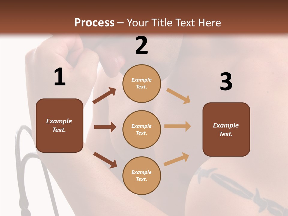 Muscular Arm Pecs PowerPoint Template