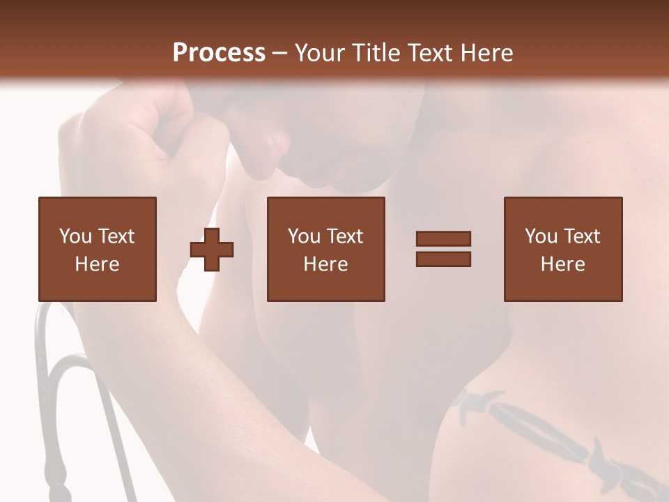 Muscular Arm Pecs PowerPoint Template