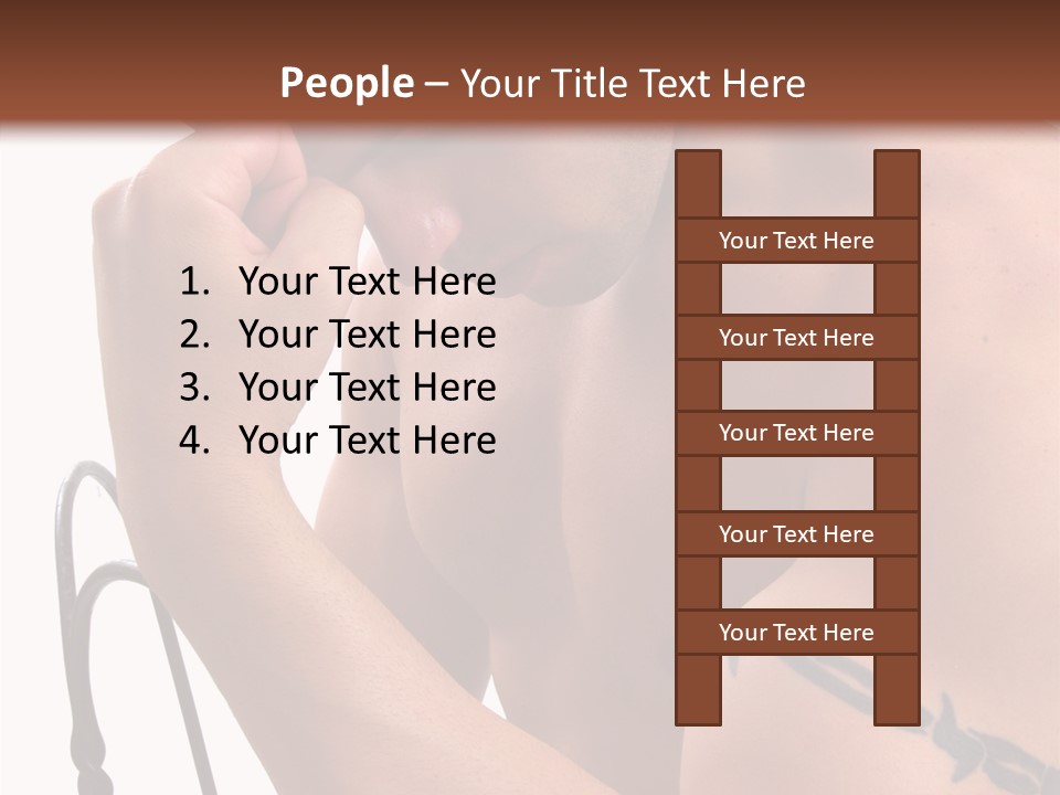 Muscular Arm Pecs PowerPoint Template