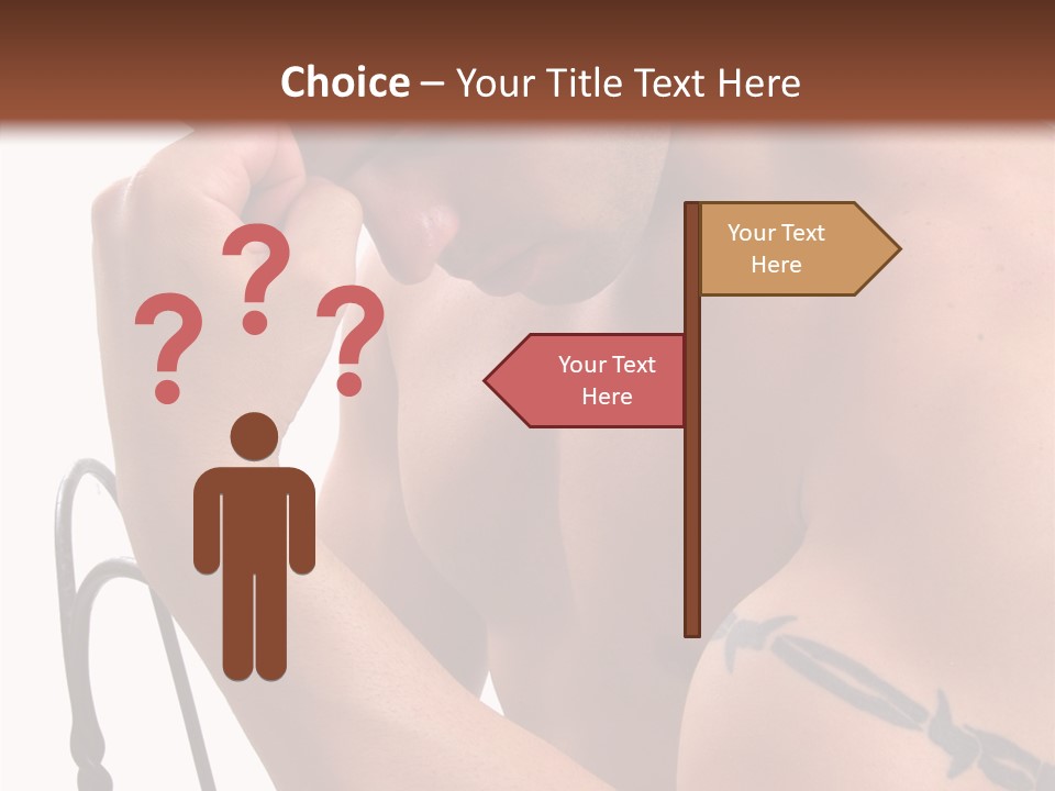 Muscular Arm Pecs PowerPoint Template